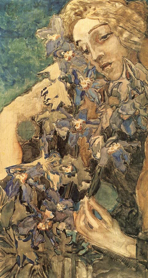 Mikhail Vrubel Fortune-Teller